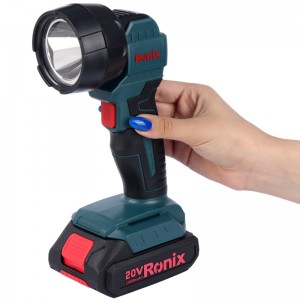 چراغ کار شارژی رونیکس Ronix 8630 20W