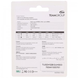 رم میکرو 128 گیگ تیم گروپ TeamGroup Elite A1 V30 U3 100MB/s