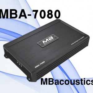 MBA 7080 آمپلی فایر ام بی اکوستیک