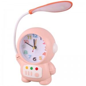 چراغ مطالعه فانتزی طرح ساعت Astronaut Alarm Clock NO.CD260