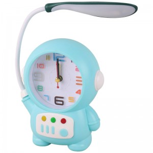 چراغ مطالعه فانتزی طرح ساعت Astronaut Alarm Clock NO.CD260