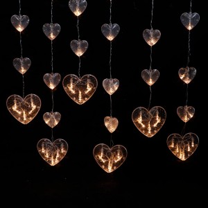 ریسه طرح قلب آفتابی طول 3٫9 متر