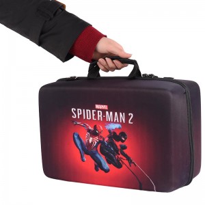 کیف کنسول بازی PS5 Slim طرح Spider man 2 کد 2