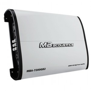 MBA 7200GB2 آمپلی فایر چهار کانال ام بی آکوستیک