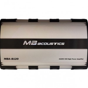 MBacoustics MBA-8120 آمپلي فاير چهار كانال 8120