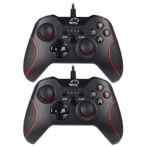 دسته بازی دوبل شوکدار تسکو TG 120 X2