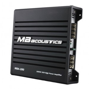 MBA 280 آمپلی فایر دو کانال ام بی آکوستیک