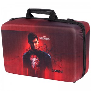 کیف کنسول بازی PS5 Slim طرح Spider Man 2 کد 3