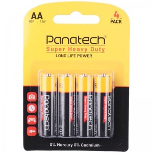 باتری چهارتایی قلمی پاناتک Super Heavy Duty R6P
