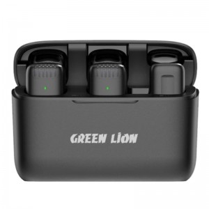 میکروفون یقه ای بی سیم Green Lion GN2WMICTYCBK