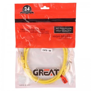 کابل شبکه باکیفیت Great Cat6 یک متر