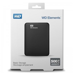 هارد اکسترنال وسترن دیجیتال Western Digital Elements Copy 500GB