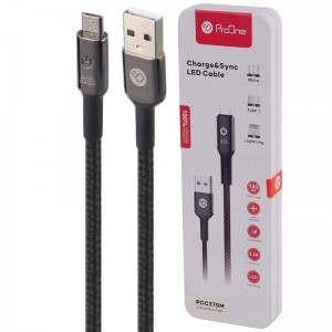 کابل میکرو USB 2.4A ProOne