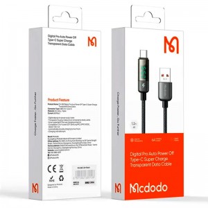 کابل تایپ سی فست شارژ Mcdodo CA-3630 6A PD 100W 1.2m