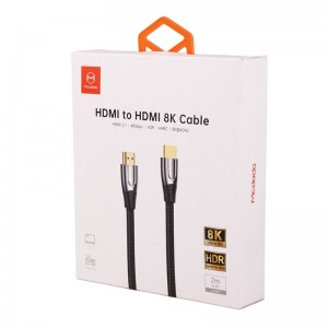 کابل HDMI برای اتصال به دستگاه‌های 8K