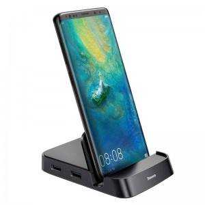 هاب USB C باسئوس با شارژ سریع