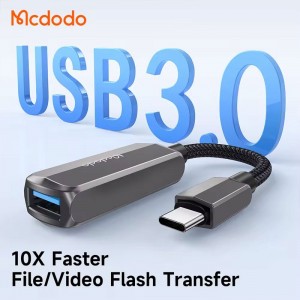 مبدل تایپ سی به USB با پشتیبانی از PD