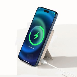 پاوربانک وایرلس 6000 مگنتی شیائومی Xiaomi WPB0620MI Qi 2.0 توان 18 وات دارای استند