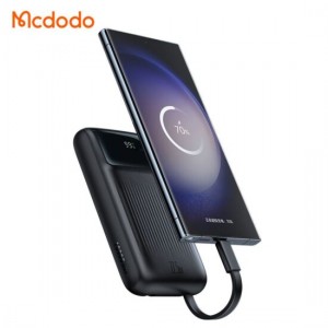 پاوربانک 10000 مک دودو Mcdodo MC-0241 توان 22.5 وات همراه با کابل متصل