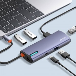 هاب USB 3.0 و 2.0 لدنو برای انتقال داده