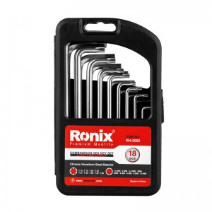 ست آچار آلن 18 عددی رونیکس Ronix RH-2052