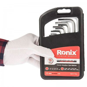 ست آچار آلن 18 عددی رونیکس Ronix RH-2052