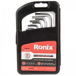 ست آچار آلن 18 عددی رونیکس Ronix RH-2052