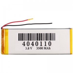 باتری لیتیوم 3500mAh 4*40*110mm 4040110