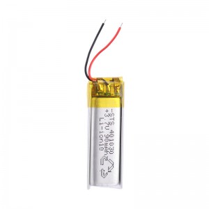 باتری لیتیوم 90mAh 30*10*2mm 401030