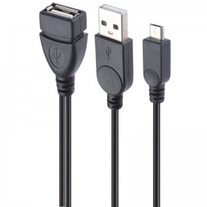 اکستندر کابل USB Micro USB نر به مادگی