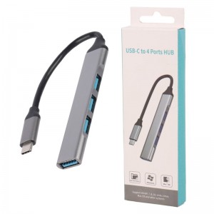 هاب USB C به USB 4 پورت