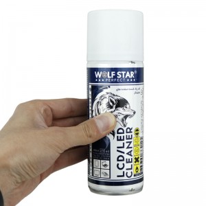 اسپری کف پاک کننده نمایشگر Wolf Star 200ml