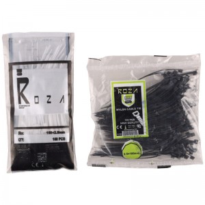 بست کمربندی Roza 100*2.5 mm بسته 100 عددی