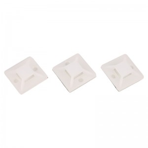 پایه بست کمربندی چسبی Hyundai Electric 25*25 بسته 100 عددی