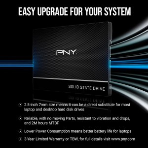 SSD پی ان وای CS900 500 گیگابایت