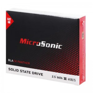 SSD میکروسونیک Black Panther 512 گیگابایت