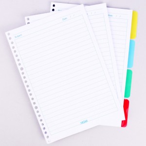 کاغذ کلاسوری 100 برگ یاشا کد 1415