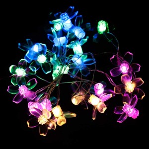 ریسه مفتولی طرح شکوفه رنگی طول 2 متر