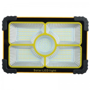 پروژکتور سیار شارژی و پاور بانک خورشیدی 889 Solar LED Light