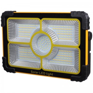 پروژکتور سیار شارژی و پاور بانک خورشیدی 889 Solar LED Light