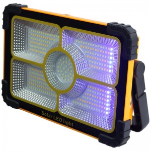 پروژکتور سیار شارژی و پاور بانک خورشیدی 889 Solar LED Light