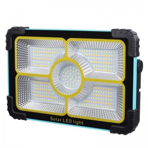 پروژکتور سیار شارژی و پاور بانک خورشیدی 889 Solar LED Light