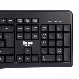 موس و کیبورد بی سیم Liggo KW807