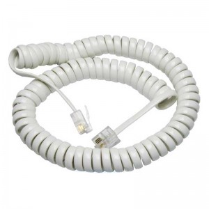 بند فنری گوشی تلفن 3m سفید