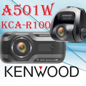 Kenwood DRV-A501W - KCA-R100 ست دش کم و دوربین دنده عقب کنوود