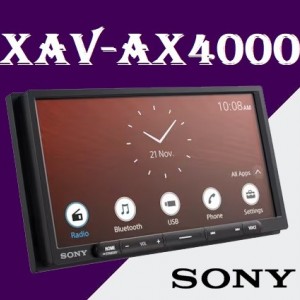 Sony XAV-AX4000 پخش تصویری سونی