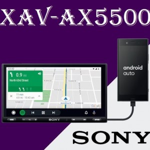 Sony XAV-AX5500 پخش تصویری سونی