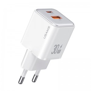 Usams-US-CC189 2Port 4.5A QC3.0 PD 30W-Fast-Wall-Charger8