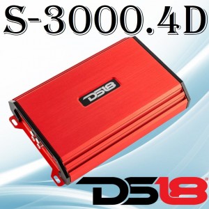 DS18 S-3000.4D آمپلی فایر دی اس 18