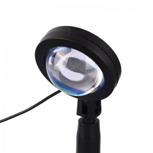 چراغ رقص نور Sunset Lamp LED + ریموت کنترل